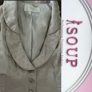 0112| Vintages 90s Vest | Soup| Polka dots| Size XSmall - Small